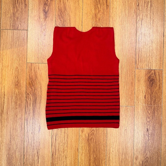 Striped Red Top - Picture 3 of 4
